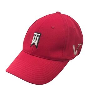Nike VR Tiger Woods TW Collection Golf Hat Cap Sunday Red Flexfit Men's M/L